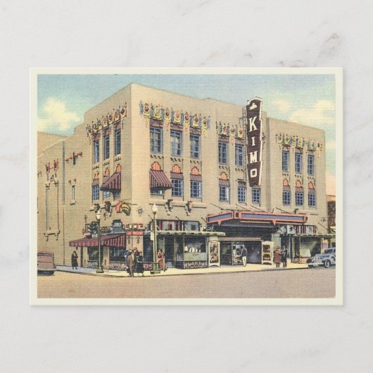 Albuquerque NM Kimo Theater Building  Briefkaart (Voorkant)