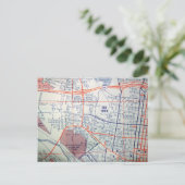 ALBUQUERQUE, NM  Map Briefkaart (Staand voorkant)