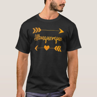 Albuquerque Nm New Mexico City Thuis Usa Vrouwen T-shirt