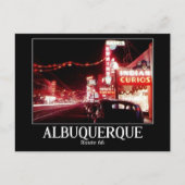 Albuquerque, NM, RTE 66,  Briefkaart (Voorkant)