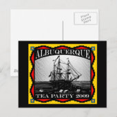 Albuquerque, NM Tea Party - Briefkaart (Voorkant / Achterkant)