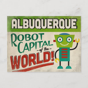 Albuquerque Robot - Funny  Briefkaart