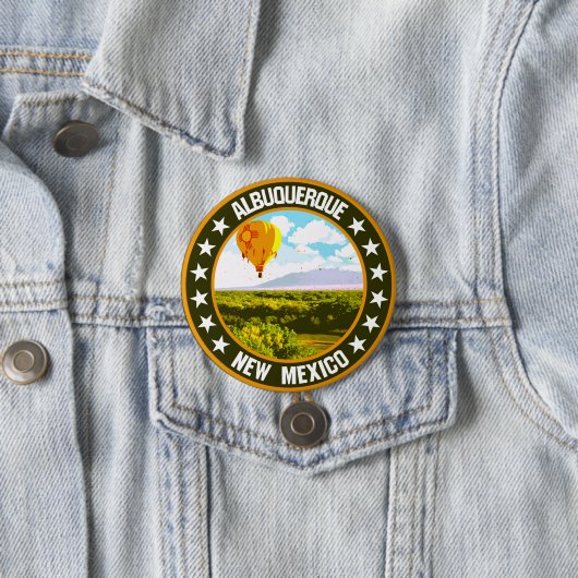 Albuquerque Ronde Button 7,6 Cm (In situ)