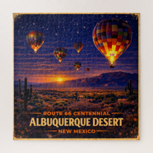 Albuquerque Route 66 Woestijn Familie Spelletjesav Legpuzzel
