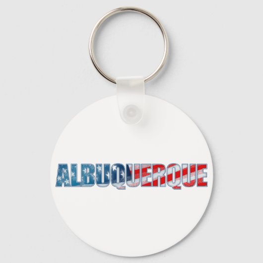 Albuquerque Sleutelhanger (Voorkant)