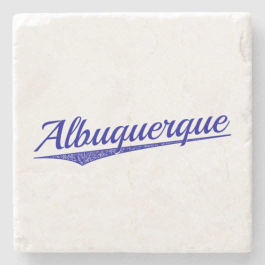 Albuquerque Stenen Onderzetter (Voorkant)