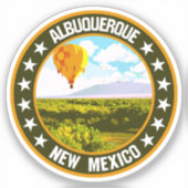 Albuquerque Sticker (Voorkant)