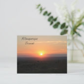 Albuquerque sunset briefkaart (Staand voorkant)