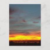 Albuquerque Sunset Briefkaart (Voorkant)