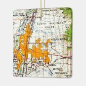 Albuquerque  Topo-kaart Keramisch Ornament (Links)