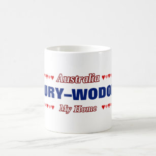 ALBURY-WODONGA - Mijn thuis - Australië; Harten Koffiemok
