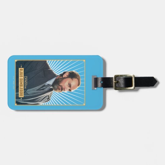 Albus Dumbledore Character Graphic Bagagelabel (Voorkant horizontaal)