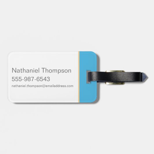 Albus Dumbledore Character Graphic Bagagelabel (Achterkant horizontaal)