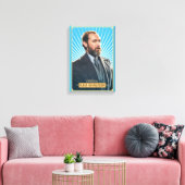 Albus Dumbledore Character Graphic Canvas Afdruk (Insitu (Woonkamer))