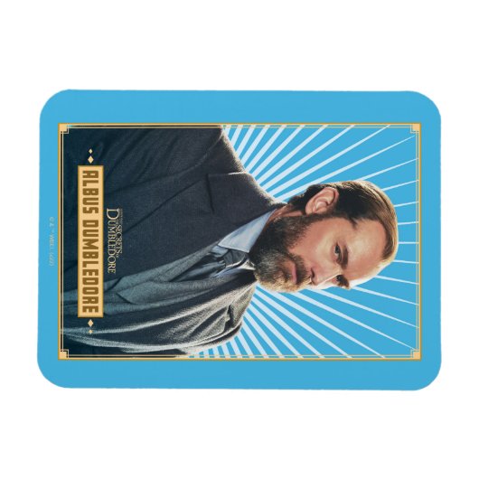 Albus Dumbledore Character Graphic Magneet (Horizontaal)