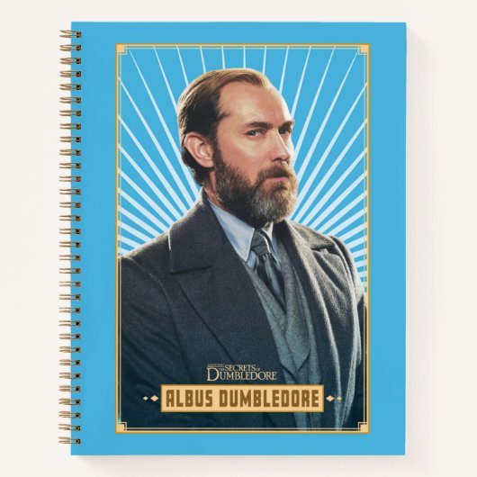 Albus Dumbledore Character Graphic Notitieboek (Voorkant)