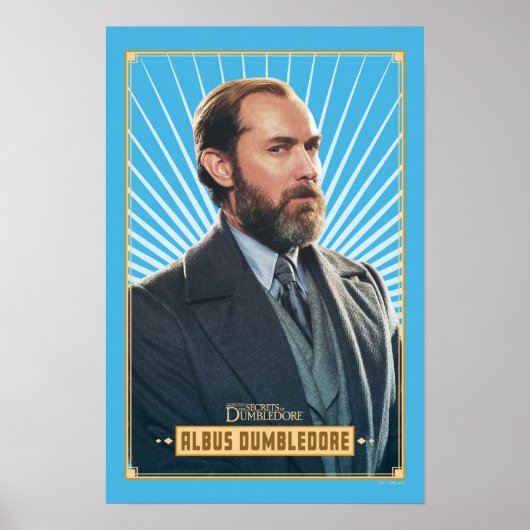 Albus Dumbledore Character Graphic Poster (Voorkant)