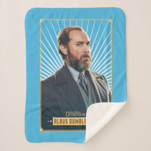 Albus Dumbledore Character Graphic Sherpa Deken