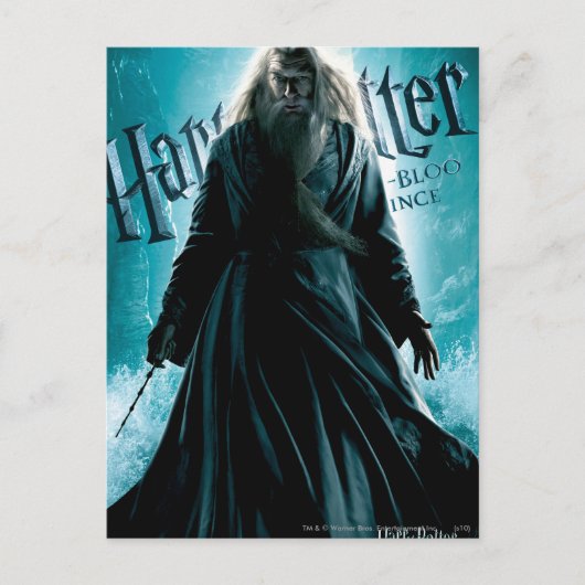 Albus Dumbledore HPE6 1 Briefkaart (Voorkant)