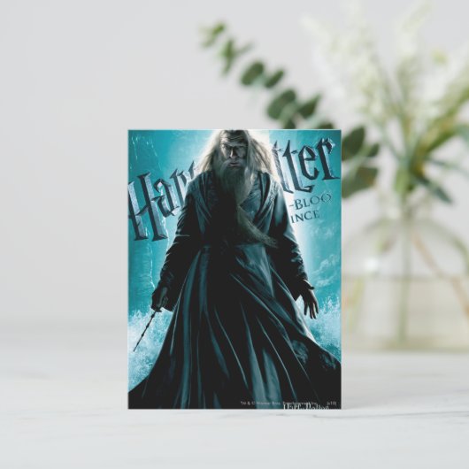 Albus Dumbledore HPE6 1 Briefkaart (Staand voorkant)