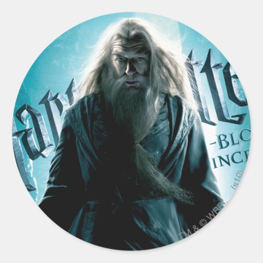 Albus Dumbledore HPE6 1 Ronde Sticker (Voorkant)