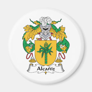 Alcaniz Family Crest Magneet
