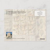 Alcantara Bridge en Alcazar in Toledo, Spanje Briefkaart (Achterkant)