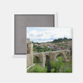 Alcantara brug over de Tagus (Tajo) Magneet (Voorkant / Achterkant)