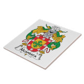 Alcantara Family Crest Tegeltje (Zijkant)