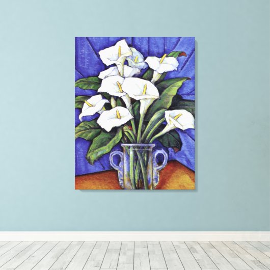 Alcatraces, fijn kunstschilderij, canvas afdruk (Insitu (Houten vloer))