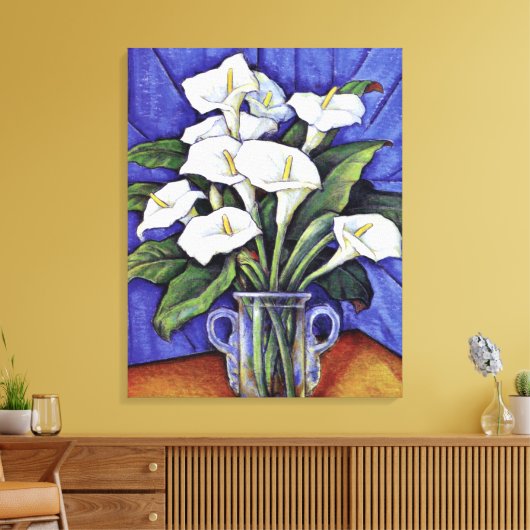 Alcatraces, fijn kunstschilderij, canvas afdruk (Insitu (Woonkamer))