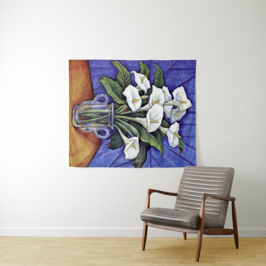 Alcatraces, fijn kunstschilderij, wandkleed (In Situ (horizontaal))