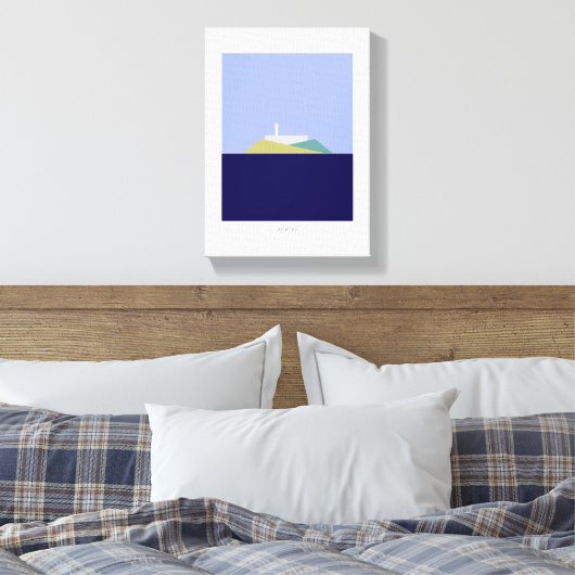 Alcatraz afdrukken (Insitu (Slaapkamer))