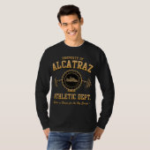 ALCATRAZ ATHLETISCH DEPT. T-SHIRT (Voorkant volledig)