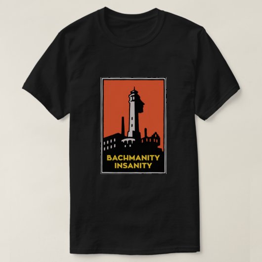 Alcatraz Bachmanity Insanity - Silicon Valley T-shirt (Design voorkant)