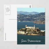 alcatraz bay san fran briefkaart (Voorkant / Achterkant)