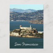 alcatraz bay san fran briefkaart (Voorkant)