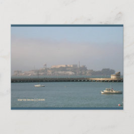 Alcatraz | Blue Beach Song™-Briefkaart Briefkaart