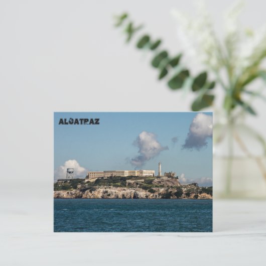 alcatraz briefkaart (Staand voorkant)