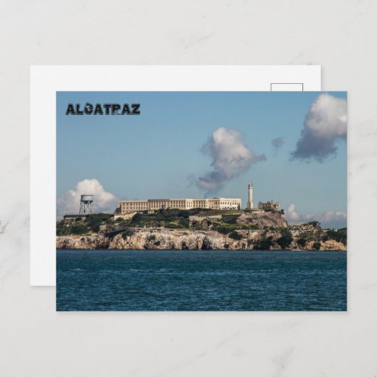 alcatraz briefkaart (Voorkant / Achterkant)
