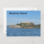 Alcatraz Briefkaart (Voorkant / Achterkant)