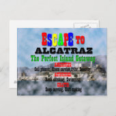 Alcatraz Briefkaart (Voorkant / Achterkant)