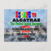 Alcatraz Briefkaart (Voorkant)
