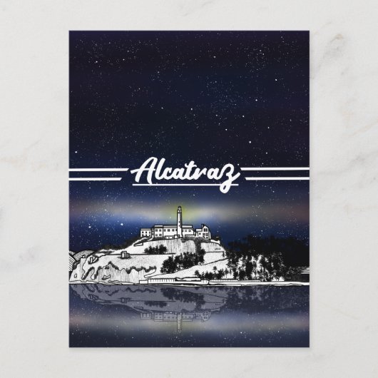 Alcatraz Briefkaart (Voorkant)