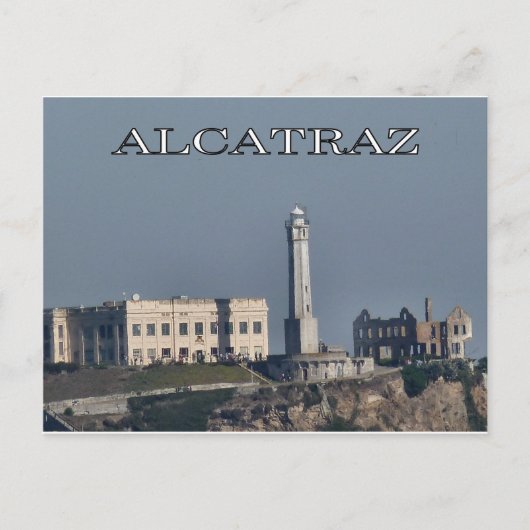 Alcatraz Briefkaart (Voorkant)