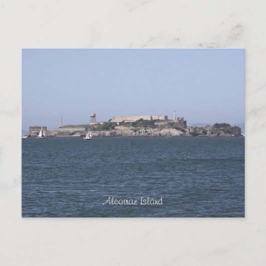 Alcatraz Briefkaart (Voorkant)