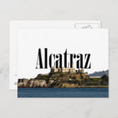 Alcatraz-Briefkaart met Alcatraz in Sky Briefkaart (Voorkant / Achterkant)