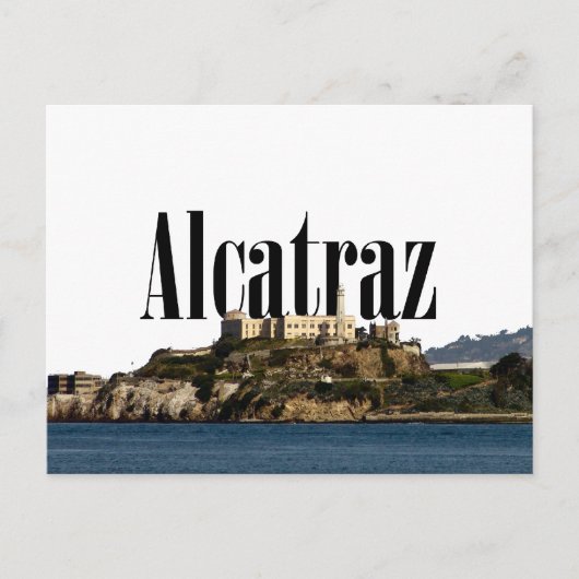 Alcatraz-Briefkaart met Alcatraz in Sky Briefkaart (Voorkant)