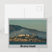 Alcatraz-eiland Briefkaart (Voorkant / Achterkant)