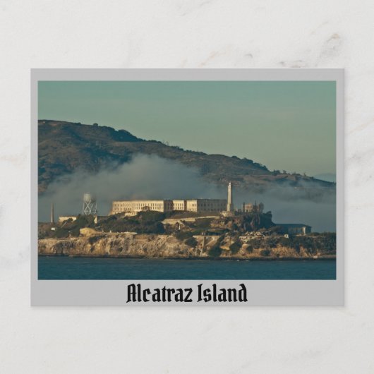 Alcatraz-eiland Briefkaart (Voorkant)
